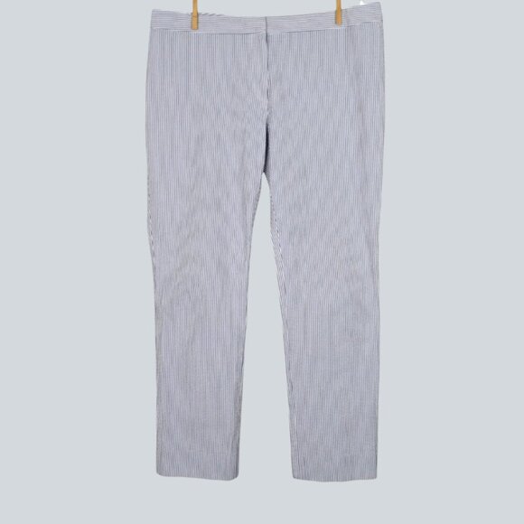 Brooks Brothers Pants - BROOKS BROTHERS NATALIE FIT SEERSUCKER CROPPED PANTS